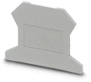 Phoenix D-UK 2.5 - Terminal block accessory wiring terminals with cover plate Phoenix D-UK 2.5 - Terminal block accessory wiring terminals with cover plate
