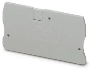 Phoenix end plate terminal block accessory with cover plate D-ST6