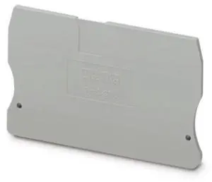 Phoenix D-ST 10 - Terminal block with wiring terminals and accessory cover plate and cover flap