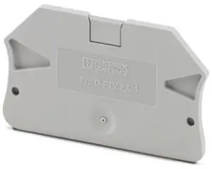 Phoenix end plate D-PTV 2,5/4 - wiring terminal accessory cover