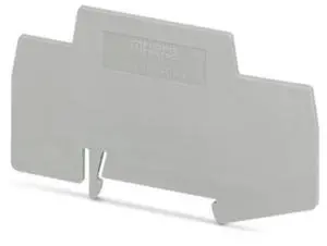 Phoenix partition terminal accessory with cover plate and base plate. Phoenix ATP-STTB 4