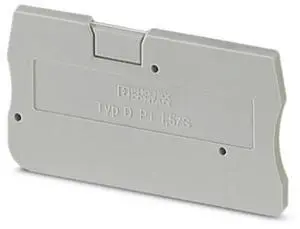 Phoenix terminal block accessory D-PT 1.5 / S-end plate baffle cover plate