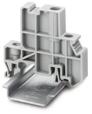 Phoenix rail fixing piece snap-on plastic plug for supporting double-layer and triple-layer terminals E/UK1