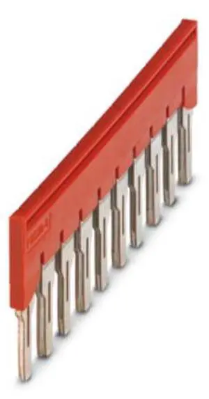 Phoenix 10 pieces per pack FBS 10-8 - Plug-in type bridge connector shorting piece