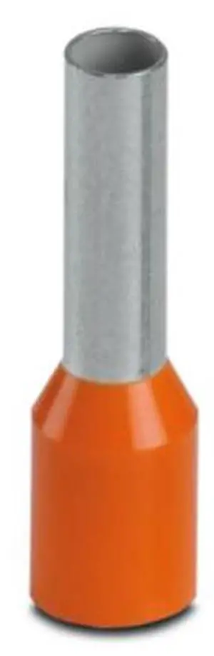 Phoenix copper-nose cold-pressed tube-type insulation European standard AI4-10OG - Complete package, 100 pieces per package
