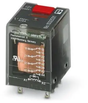 Phoenix single relay REL-IR-BL/L-230AC/4X21