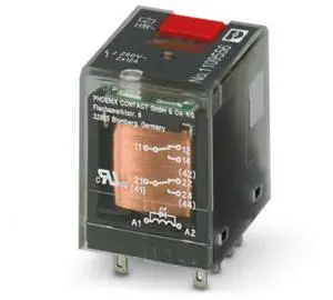 Phoenix - REL - IR - BL/L - 115AC/2X21 - Single Relay