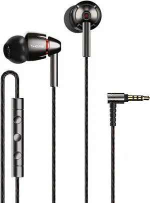 1MORE Quad Driver in-Ear Earphones Hi-Res High Fidelity Headphones Warm Bass, Spacious Reproduction, High Resolution, Mic in-Line Remote Smartphones/PC/Tablet - Silver/Gray 1MORE Quad Driver in-Ear Earphones Hi-Res High Fidelity Headphones Warm Bass, Spacious Reproduction, High Resolution, Mic in-Line Remote Smartphones/PC/Tablet - Silver/Gray