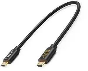 CableCreation Short Micro USB to Micro USB OTG Cable 8inch, Works for DJI Spark Mavic, PS4, Owlet, Android Phone Tablet, DAC and More,20CM