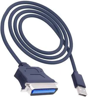 USB to CN36 Parallel Port Printer Cable USB 2.0 to Centronics 36 Pin Parallel IEEE 1284 Printer Adapter Cable Converter Cord-1.2M/3.9FT