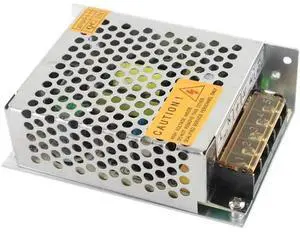 12V 5A 60W Small Size Switching Power Supply Trans Compatible with Adapter Converter AC110V/220V to DC Compatible with WS2812B WS2811 WS2801 APA102 LED Strip Pixel Light, (12V 60W)