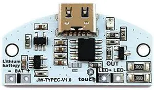 Type-C Desk Lamp Circuit Board PCB Board USB Charging Three-Speed Dimming LED Touch Night Light Control Module