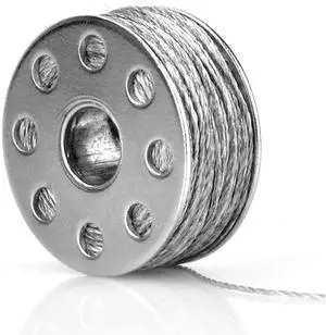 316L Conductive Sewing Thread Stainless Thin Conductive for Gloves Metal Thread Reflective Thread