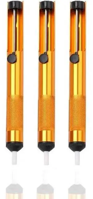 3pcs Desoldering Pump Solder Sucker Vacuum Solder Removal Tool For Circuit BoardElectronic Repair