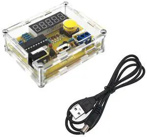 1Hz-50MHz Frequency Meter Crystal Oscillator Measurement Frequency Measurement DIY Kit Replacement for Acrylic Case
