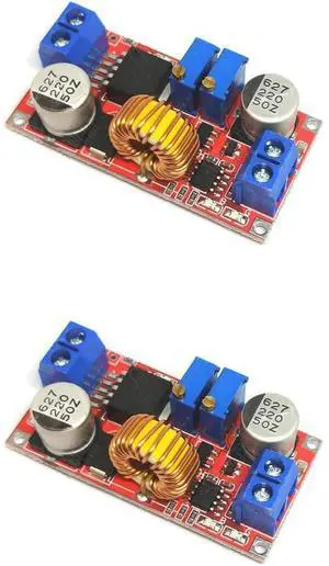 2pcs Lithium Battery Charger Module Board LED Driver Step Down Buck Converter Board Constant Current Voltage
