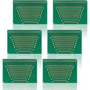 6pcs 60PIN 0.5-1.0mm Pitch Test Board TFT LCD Universal Test Board 2.54 Pitch Adapter Board 6pcs 60PIN 0.5-1.0mm Pitch Test Board TFT LCD Universal Test Board 2.54 Pitch Adapter Board