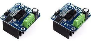 2PCS BTS7960 43A High Power Motor Driver Module/Smart Car Driver Module Compatible with Arduino Current Limit Semiconductor Refrigeration Drive