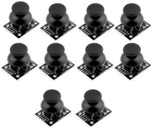 10pcs PS2 Joystick Breakout Module Game Controller Compatible with Arudino 10pcs PS2 Joystick Breakout Module Game Controller Compatible with Arudino