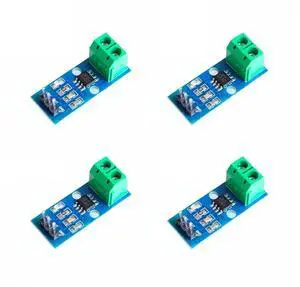 4pcs ACS712ELC Current Sensor Module 30A Amps Amperage Range Highly Sensitive Humidity High Efficient Compatible with Arduino