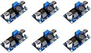 6pcs LM2596 DC to DC 3A Buck Step-Down Power Module Supply High Efficiency Voltage Regulator Module