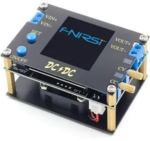 DC DC Automatic Boost/Buck Converter CC CV Power Module 0.5-30V 4A 50W Adjustable Regulated Power Supply Voltmeter Ammeter