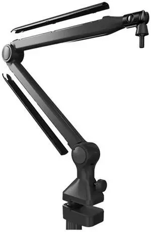 New Desktop Microphone Holder Adjustable Mic Cantilever Stand Suspension Boom Scissor Arm for Live Streaming,1 * Desktop Microphone Holder,Black