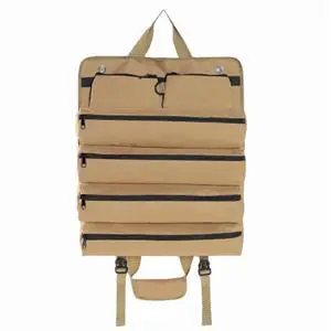 Camping Storage Bag Multifunctional Outdoor Roll Up Tent Peg Carrier Pack Storage Bag Hiking Travel Storage Pouches