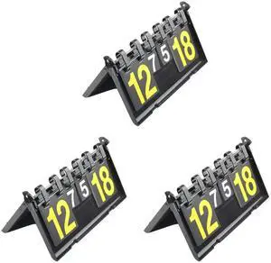 3X 4 Digit Score Board Basketball Football Volleyball Sport Table Tennis Scoreboard Waterproof Scoreboard