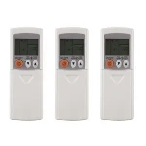 3X Remote Control KD06ES for KM09A KM09D KM09E Air Conditioner,3 x Remote control,white