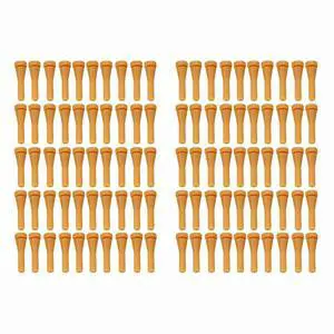 100Pcs Chicken Plucker Fingers, Rubber Hair Removal Stick Poultry Plucking Picker for Duck Quail Goose Yellow,100 x Chicken Plucker Fingers,Yellow