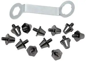 Football Boot Spikes M5 Soccer Shoe Studs American Boot Spikes for Sports Outdoor Indoor Football Cleats 13MM,12 x shoe replacement spikes 1 x Shoe Spikes Wrench