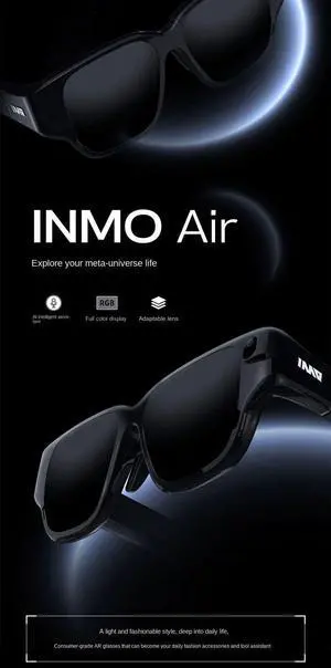 INMO Air Wireless 3D AR Glasses HD Camera Smart Control All