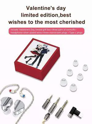 CVJ Bidong 1DD+6BA 14Units HIFI In-Ear Monitor Earphones Val