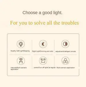 Minimalist LED Floor Lamp Warm/White Light Dimmable with Rem