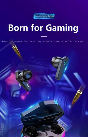 X15 TWS Gaming Earbuds Wireless Bluetooth Earphones With Mic