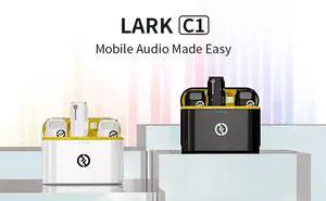 Hollyland Lark C1 MFi Certified Wireless Lavalier Microphone Hollyland Lark C1 MFi Certified Wireless Lavalier Microphone