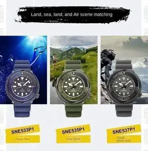 SEIKO Men's Watch Prospex Sreet Sports Diver's 200M Green Di