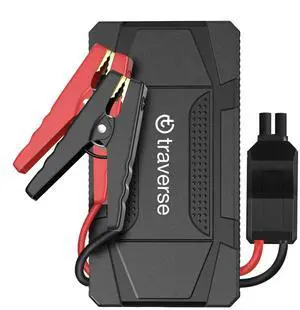 Portable 800A Peak Smart Jump Starter & Power Bank with Emer