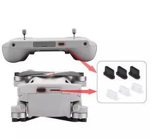 1Pair For DJI Mini 3 PRO Dust Plug RC/RC-N1 Battery Plug For 1Pair For DJI Mini 3 PRO Dust Plug RC/RC-N1 Battery Plug For