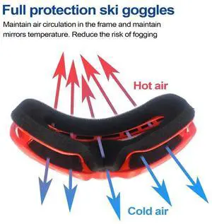 Children Anti-Fog Snowboard Goggles Snow Sports Goggles wind