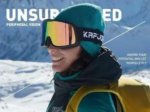 KAPVOE Ski Goggles OTG Snowboard Goggles for Men Women Snow