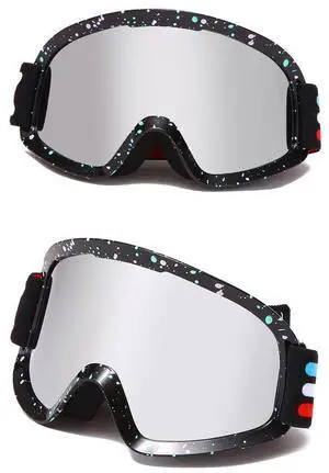 ELAX BRAND NEW Double Layers Anti-Fog Ski Goggles Snow Snowb