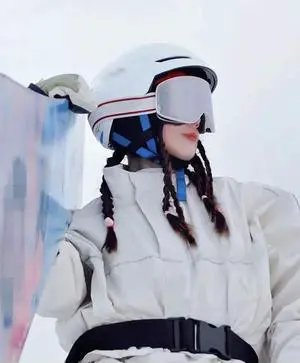 Ski Snowboard Goggles Women Men Skiing Eyewear Mask UV 400 S