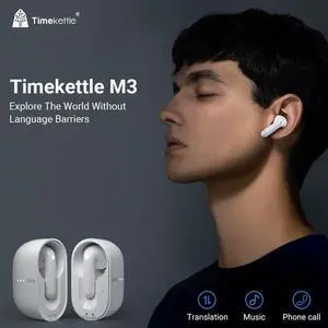 TimeKettle M3 Language Simultaneous Translator Headset Busin