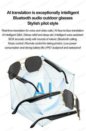Smart Glasses AI Translation Glasses Smartglasses