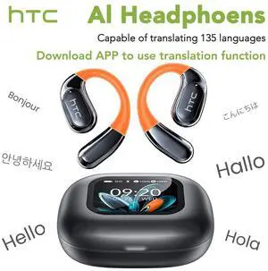 HTC NE27 Wireless Headphones AI Translator Earbuds OWS Sport