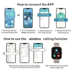 2025New Upgrad Smart Watch For Men Women 1.83Inch Full Touch