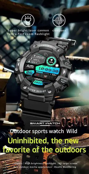2025 Smart Watch Sport Outdoor Waterproof Bluetooth Phone Ca