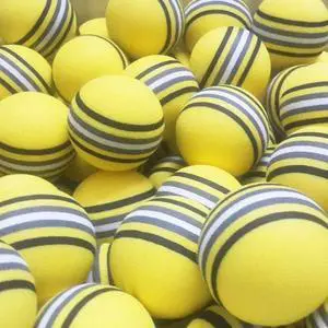 50pcs/bag EVA Foam Golf Balls Hot New Yellow/Red/Blue Rain